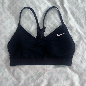 Nike Black Sports Bra Medium Support